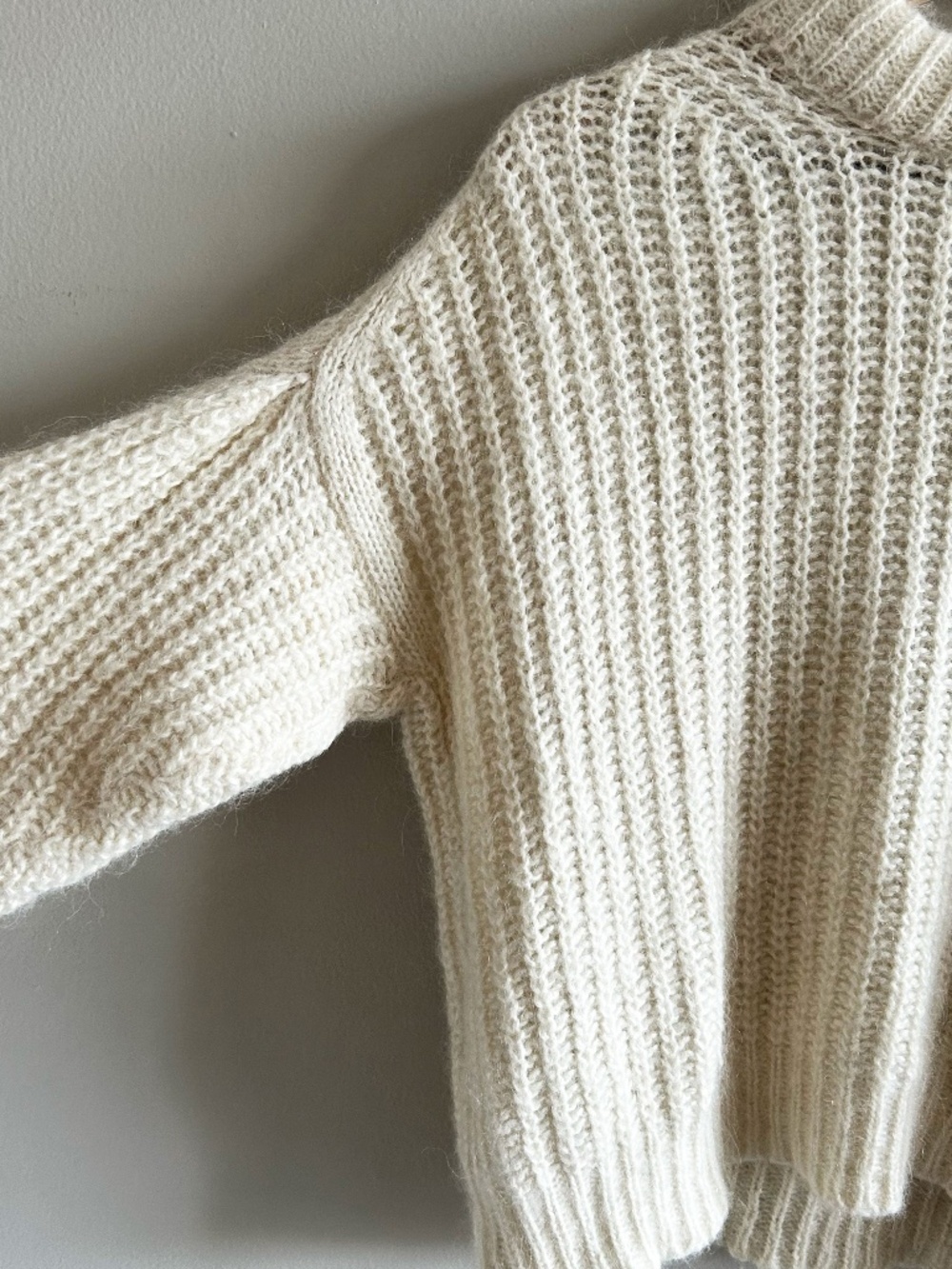 ba&sh Emma Sweater in Ecru, Size Small - Picture 8 of 15